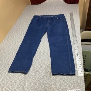 Rustler Blue denimJeans Men Size 46 x 32. 100% Cotton. SKU-B365